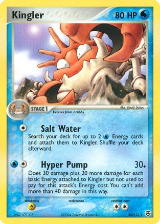 Kingler 26/112 - FireRed & LeafGreen - Poke-Collect