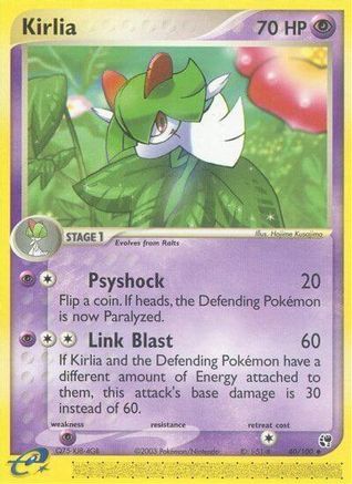 Kirlia 40/100 - Sandstorm Reverse Holofoil - Poke-Collect