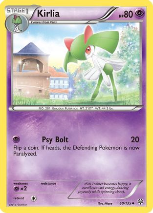 Kirlia 60/135 - Plasma Storm Reverse Holofoil - Poke-Collect