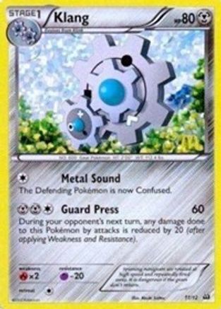 Klang - 11/12 11/12 - McDonalds Promos 2012 Holofoil - Poke-Collect