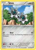 Klink 74/114 - Black and White - Poke-Collect