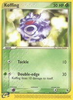 Koffing 54/109 - Ruby and Sapphire - Poke-Collect