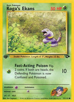 Koga's Ekans 77/132 - Gym Challenge 1st Edition - Poke-Collect