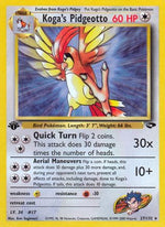 Koga's Pidgeotto 27/132 - Gym Challenge Unlimited - Poke-Collect