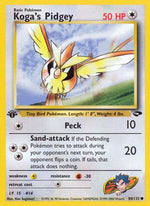 Koga's Pidgey (80) 80/132 - Gym Challenge 1st Edition - Poke-Collect