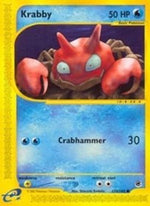 Krabby 115/165 - Expedition Reverse Holofoil - Poke-Collect