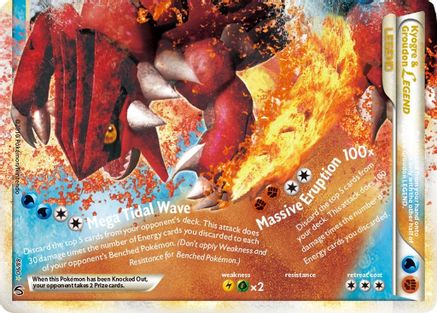 Kyogre & Groudon Legend (Bottom) 88/90 - Undaunted Holofoil - Poke-Collect