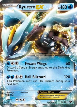 Kyurem EX 38/99 - Next Destinies Holofoil - Poke-Collect
