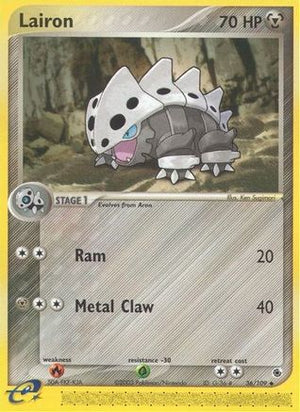 Lairon - 36/109 36/109 - Ruby and Sapphire - Poke-Collect