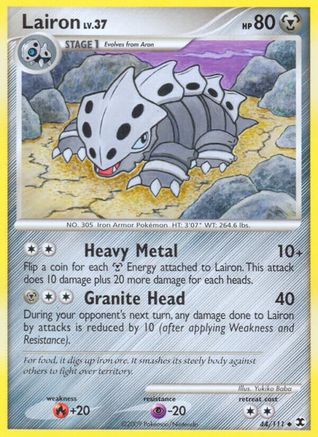 Lairon 44/111 - Rising Rivals - Poke-Collect