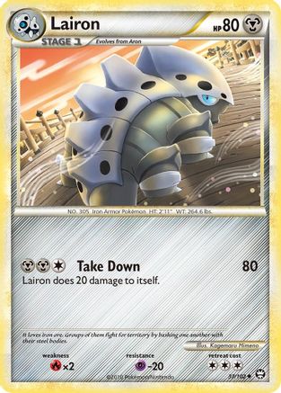 Lairon 37/102 - Triumphant Reverse Holofoil - Poke-Collect