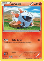 Larvesta (20) 20/101 - Noble Victories Reverse Holofoil - Poke-Collect