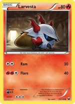 Larvesta (20) 20/108 - Dark Explorers Reverse Holofoil - Poke-Collect