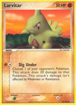 Larvitar 52/106 - Emerald - Poke-Collect