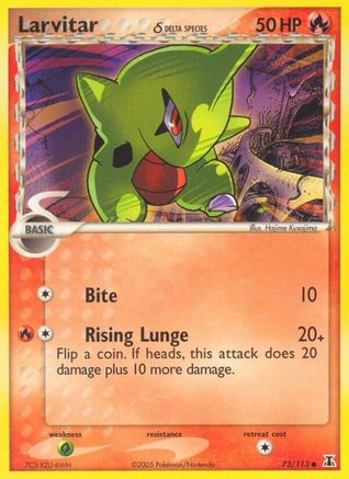 Larvitar (Delta Species) 73/113 - Delta Species - Poke-Collect