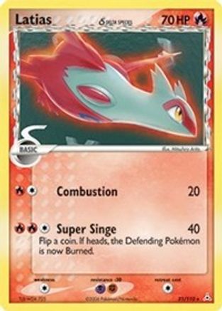 Latias (Delta Species) 21/110 - Holon Phantoms Reverse Holofoil - Poke-Collect