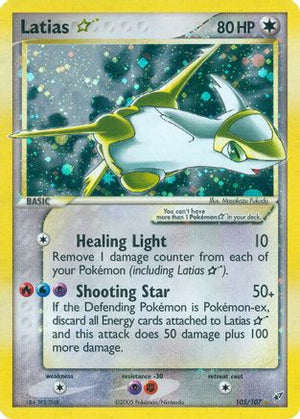 Latias Star 105/107 - Deoxys Holofoil - Poke-Collect