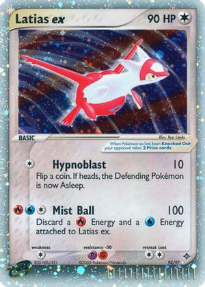 Latias ex 93/97 - Dragon Holofoil