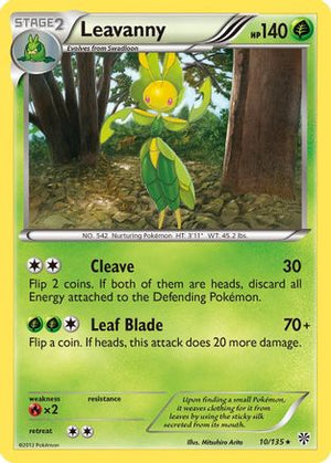 Leavanny 10/135 - Plasma Storm - Poke-Collect