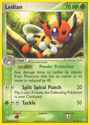 Ledian 23/109 - Team Rocket Returns - Poke-Collect