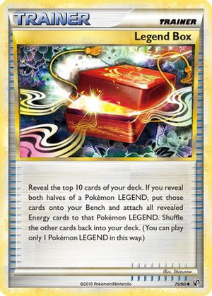 Legend Box 75/90 - HSUndaunted Reverse Holofoil