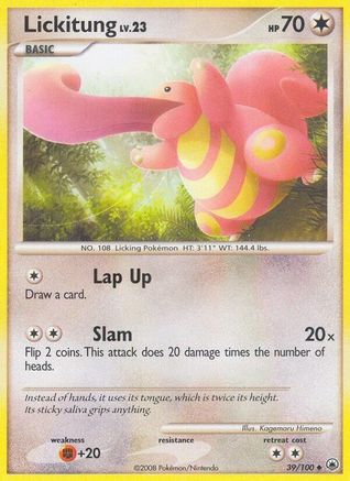 Lickitung 39/100 - Majestic Dawn Reverse Holofoil - Poke-Collect