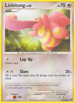 Lickitung 39/100 - Majestic Dawn Reverse Holofoil - Poke-Collect