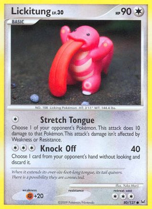 Lickitung 80/127 - Platinum