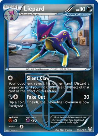 Liepard (Team Plasma) 84/135 - Plasma Storm - Poke-Collect