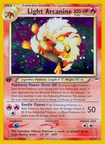Light Arcanine 12/105 - Neo Destiny 1st Edition Holofoil - Poke-Collect