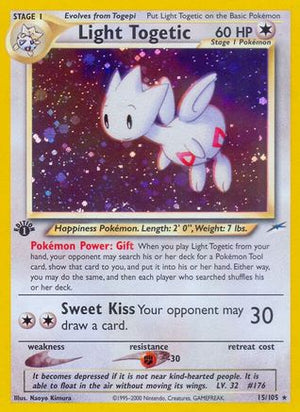 Light Togetic 15/105 - Neo Destiny 1st Edition Holofoil - Poke-Collect
