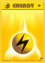 Lightning Energy 130/132 - Gym Challenge Unlimited - Poke-Collect