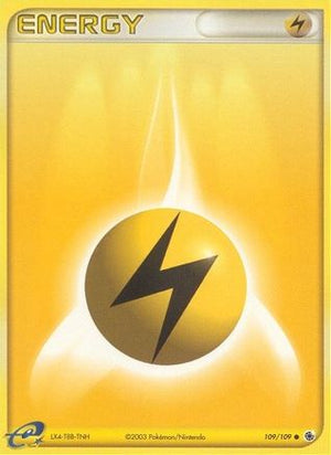Lightning Energy 109/109 - Ruby and Sapphire Reverse Holofoil - Poke-Collect