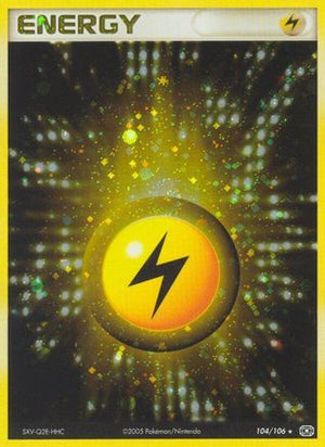 Lightning Energy 104/106 - Emerald Holofoil