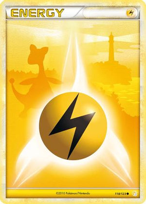 Lightning Energy 118/123 - HeartGold SoulSilver - Poke-Collect