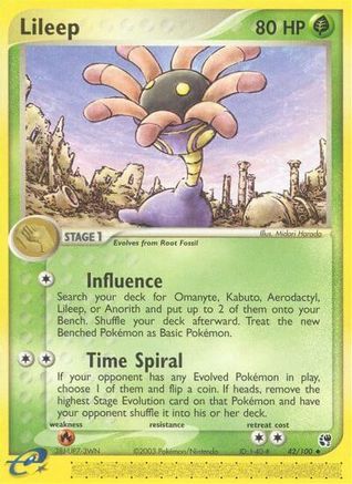 Lileep - 42/100 42/100 - Sandstorm - Poke-Collect