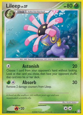 Lileep 105/146 - Legends Awakened - Poke-Collect