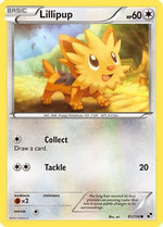 Lillipup (81) 81/114 - Black and White - Poke-Collect