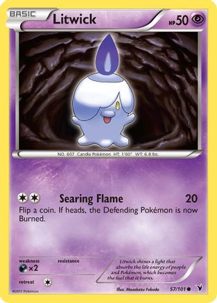 Litwick (57) 57/101 - Noble Victories Reverse Holofoil - Poke-Collect