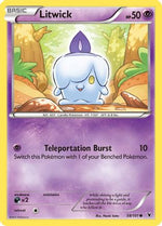 Litwick (58) 58/101 - Noble Victories - Poke-Collect