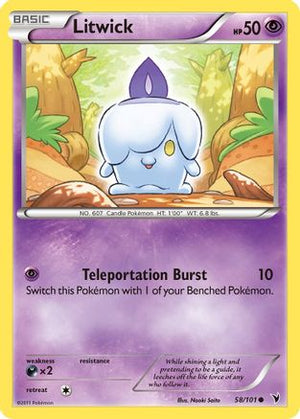Litwick (58) 58/101 - Noble Victories Reverse Holofoil - Poke-Collect
