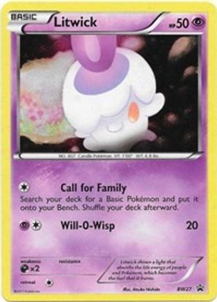 Litwick - BW27 BW27/101 - Black and White Promos Holofoil - Poke-Collect