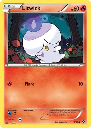 Litwick 18/99 - Next Destinies - Poke-Collect