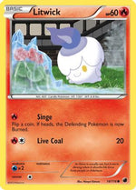Litwick 14/116 - Plasma Freeze Reverse Holofoil - Poke-Collect