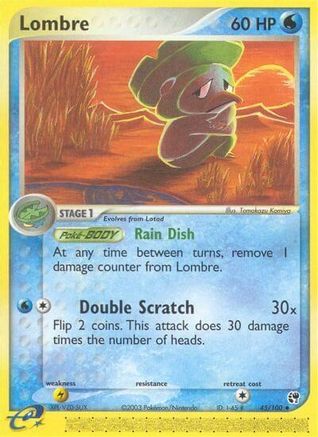 Lombre - 45/100 45/100 - Sandstorm - Poke-Collect