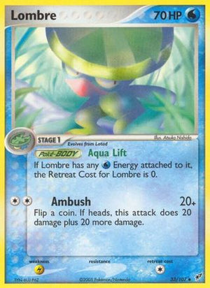 Lombre - 033/107 33/107 - Deoxys - Poke-Collect