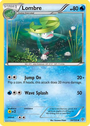 Lombre 30/135 - Plasma Storm - Poke-Collect