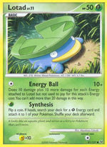 Lotad 81/127 - Platinum - Poke-Collect