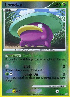Lotad (Shiny) SH4/127 - Platinum Reverse Holofoil - Poke-Collect