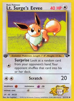 Lt. Surge's Eevee 51/132 - Gym Challenge Unlimited - Poke-Collect